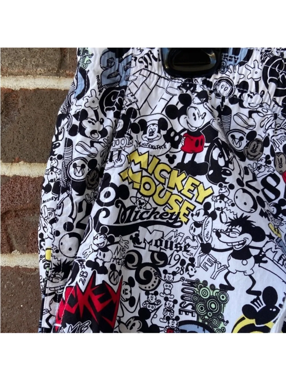 Disney Parks Authentic Original Mickey Mouse Pajama Pants - Picture 4 of 5